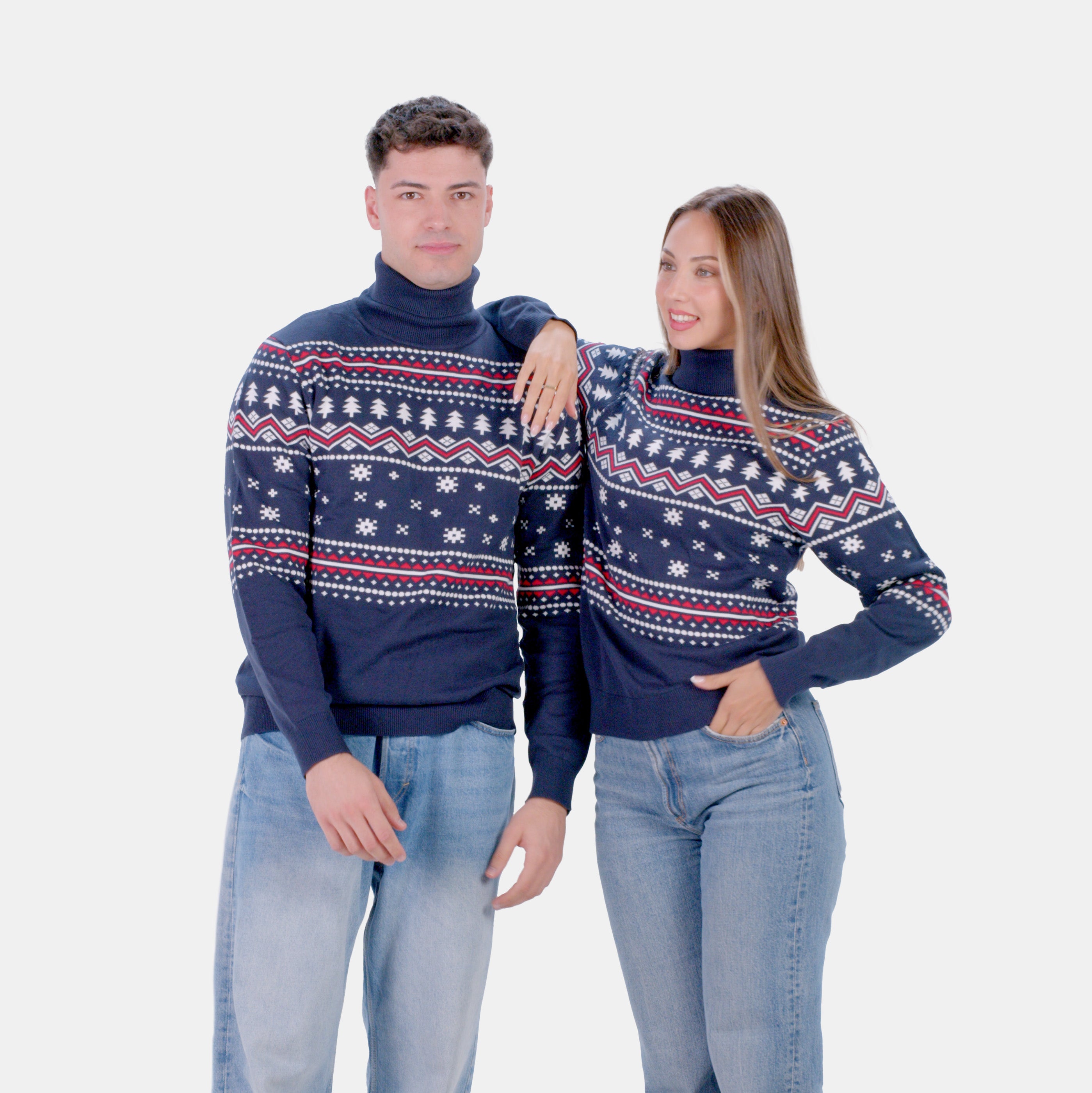 Organic Cotton Mens Jumper Coldberry Couple