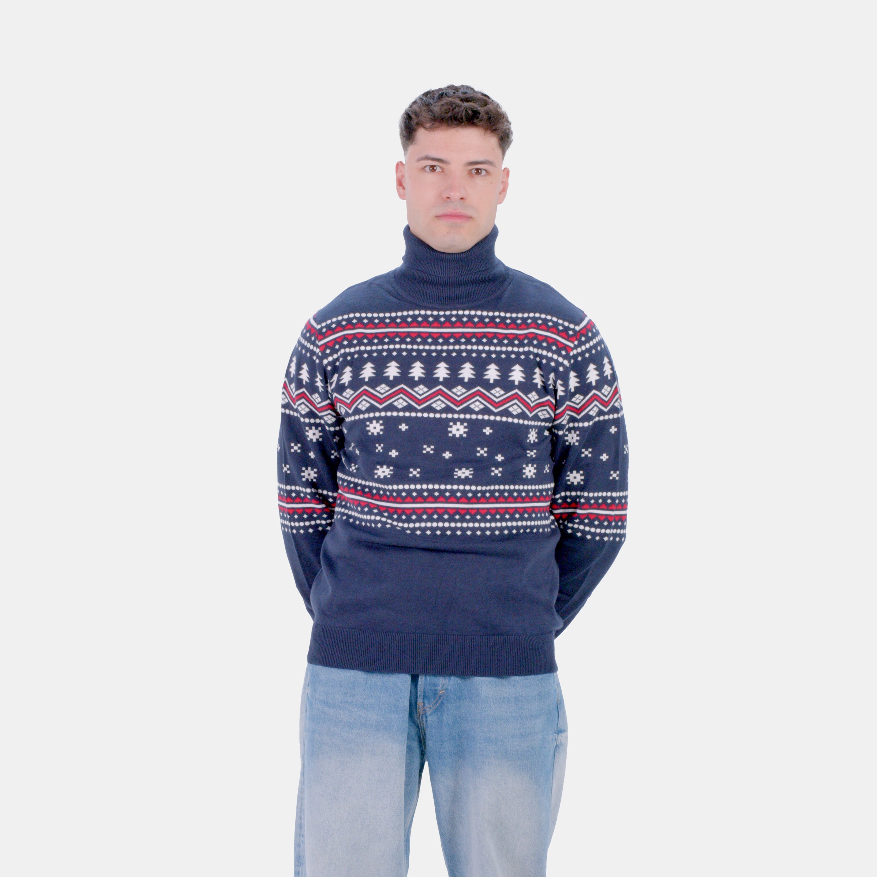 Organic Cotton Mens Jumper Coldberry
