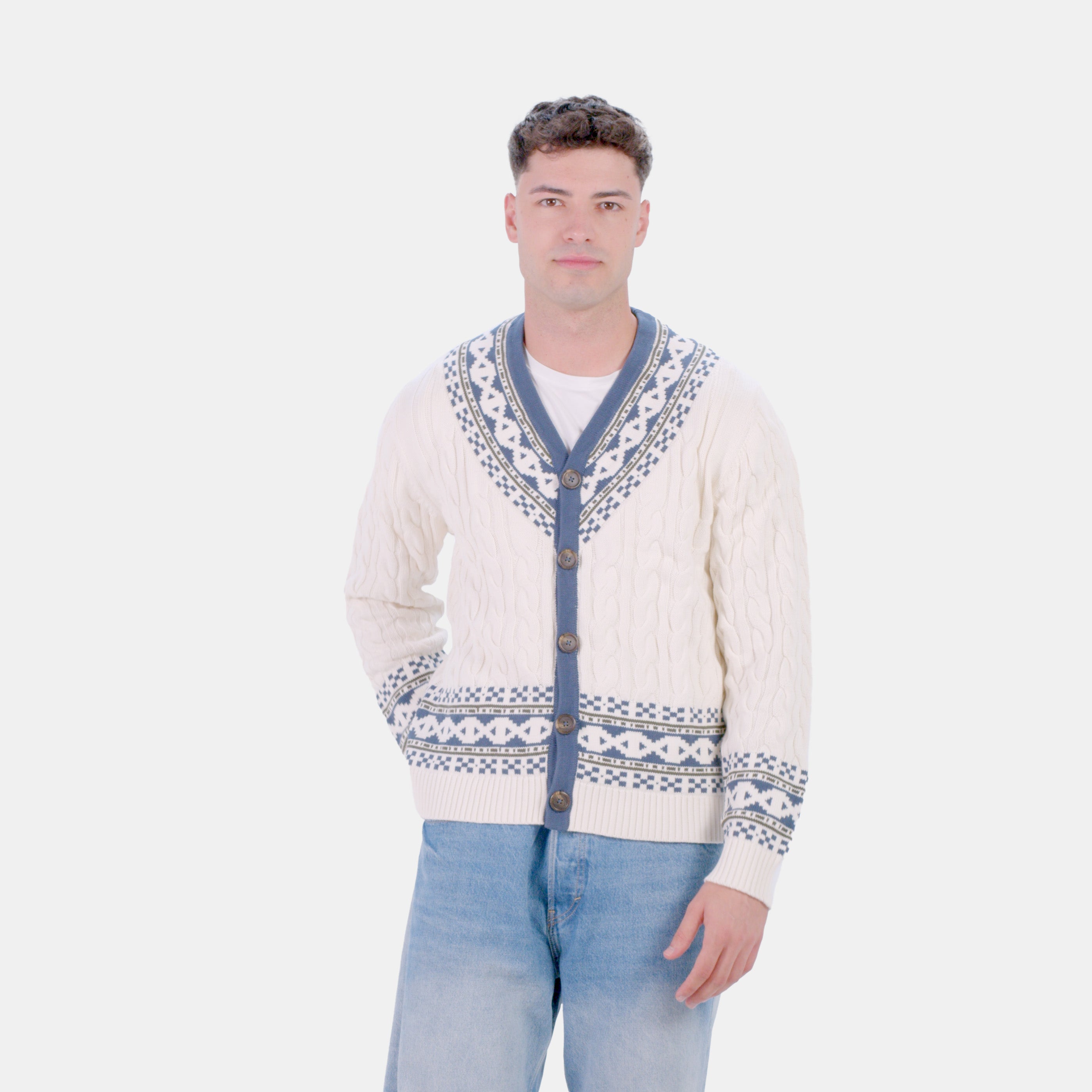 Organic Cotton Mens Jumper Cottage

