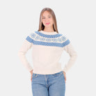 Organic Cotton Womens Jumper Glacier
