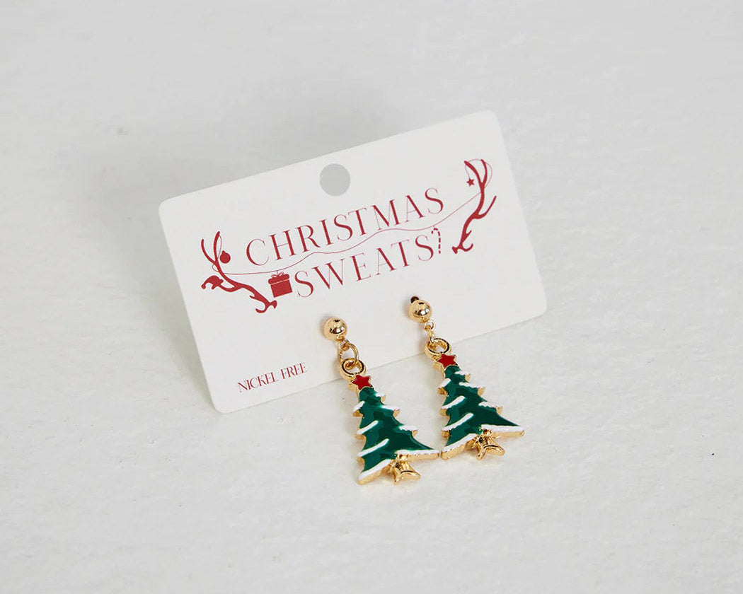 Christmas Trees Christmas Earrings