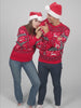 Canada Red Womens and Mens Christmas Jumper