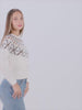 Mohair Wool Womens Jumper Black Forest