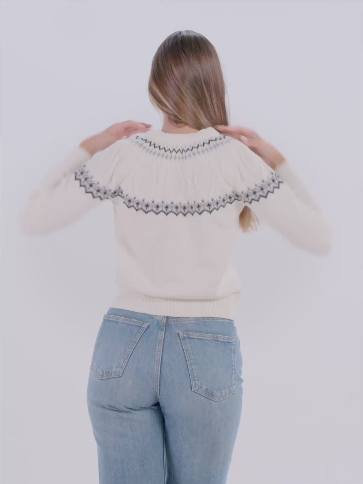 Organic Cotton Womens Jumper Arctic
