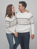 Alaska Classy White Womens and Mens Christmas Jumper