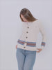 Organic Cotton Cardigan Womens and Mens Jumper Renne