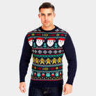 Santa Ho Ho Ho! Couple's Christmas Jumper mens