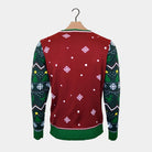 Tree-Rex Mens LED light-up Christmas Jumper