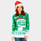 womens I am Not an Elf Couple's Christmas Jumper