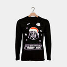 Long sleeve Mens and Womens Christmas T-Shirt Star Wars Darth Vader