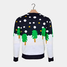 Christmas Jumper with 3D Snowman Back