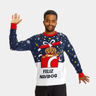 Christmas Jumper Feliz Navidog Mens