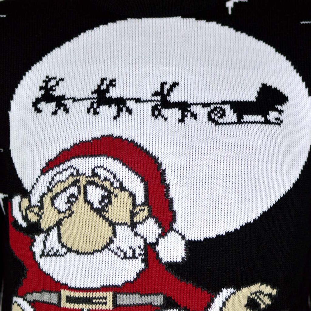 Christmas Jumper with Santa Downloading Detail