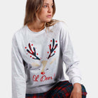 Christmas Pyjama Oh Deer Womens 