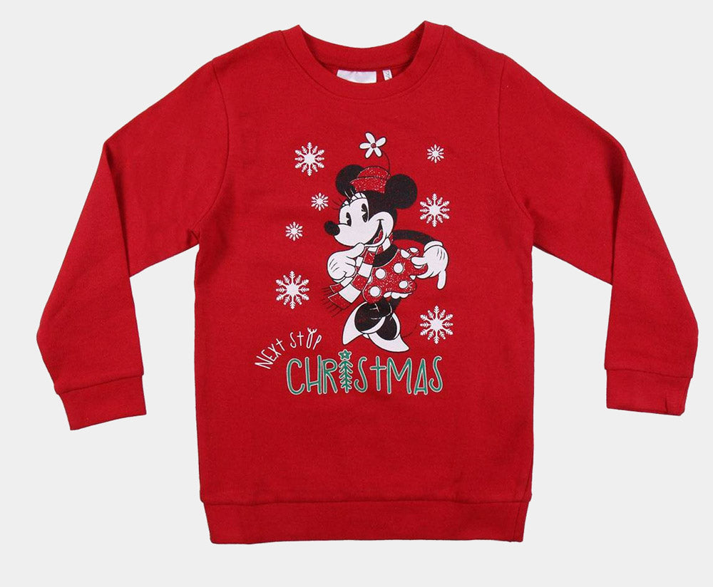 Girls and Boys Christmas Sweatshirt Minnie