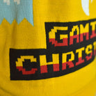 LED light-up Boys and Girls Christmas Jumper Santa Gamer Detail Snow