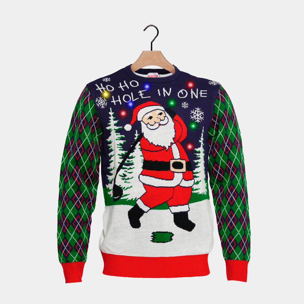 Light Up Christmas Jumper Light Up Xmas Jumper 2023 Christmas