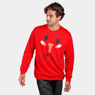 Mens Christmas Sweatshirt Oh Deer!