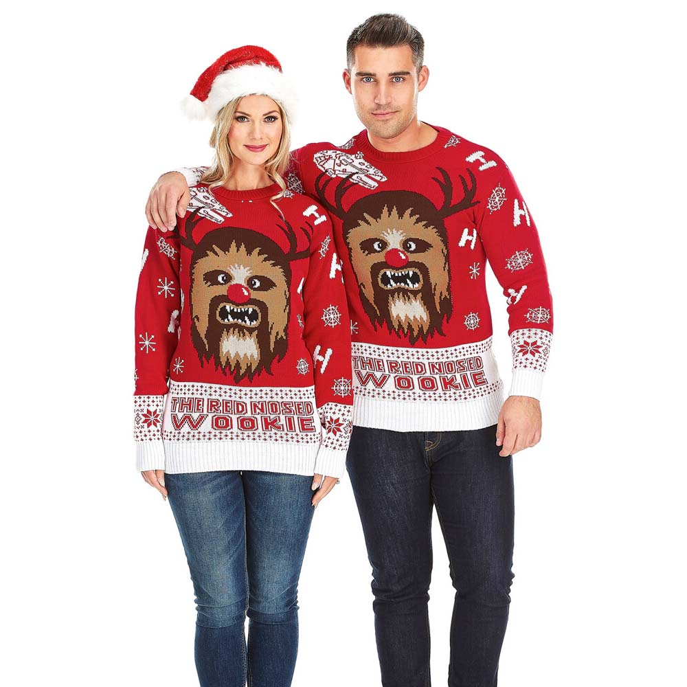 Star Wars Chewbacca Christmas Jumper Couple