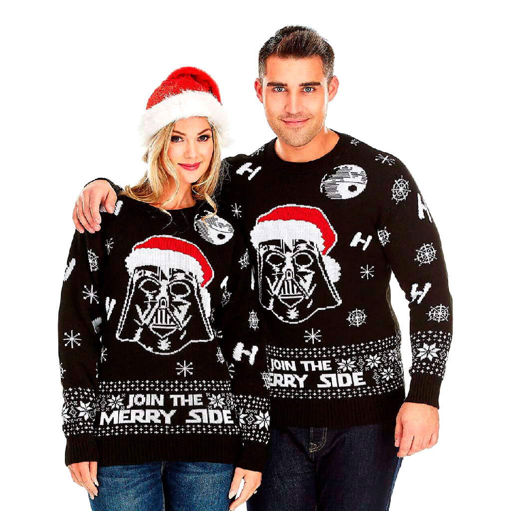 Star Wars Darth Vader Christmas Jumper Couple