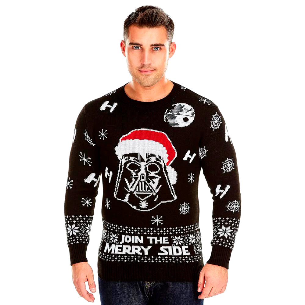 Star Wars Darth Vader Family Christmas Jumper Mens